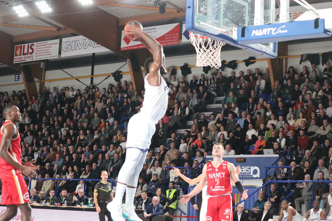 Basket : De Sousa lors de Chorale - Nancy (98-95)