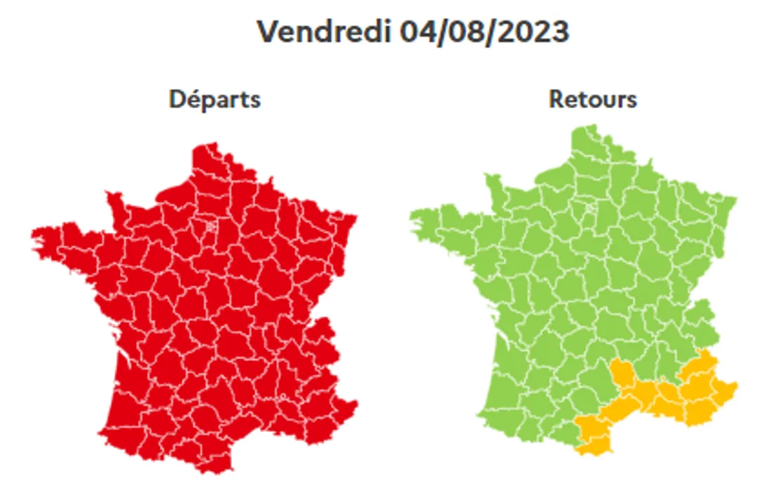 Le trafic ce vendredi.