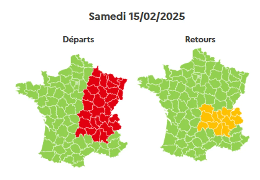 Les prévisions de ce samedi.