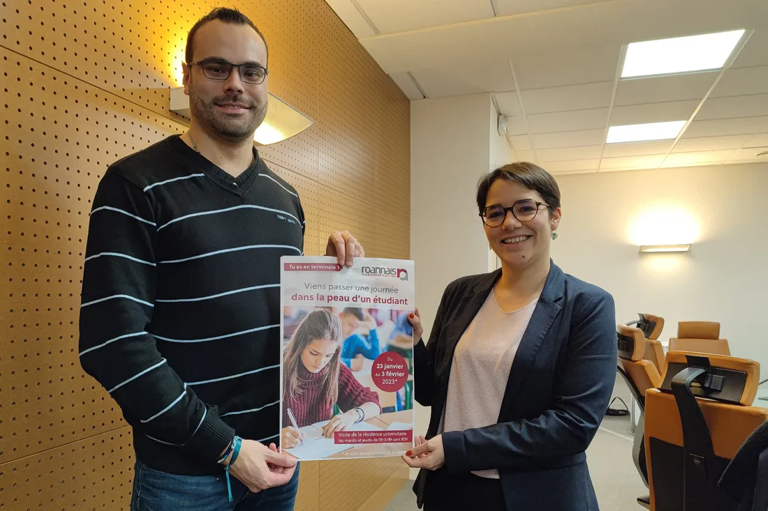 Dans la peau d'un étudiant : Romain Bost et Marina Guimaraes-Maria