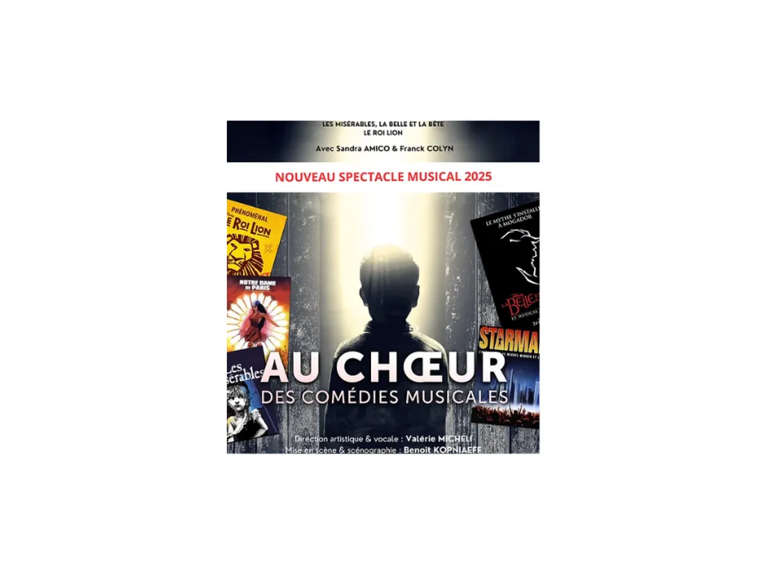 Comédie musicale "Au choeur des comédies musicales" à St-Etienne
