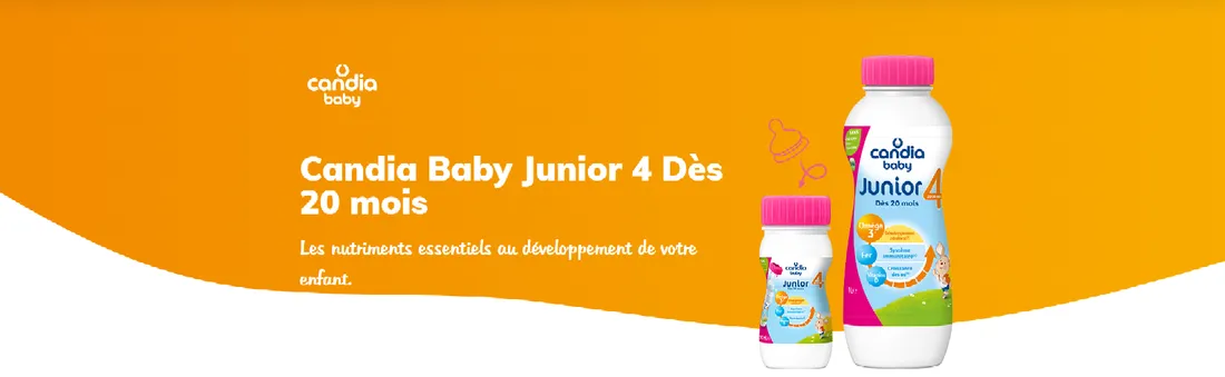 Candia lait pour bébé