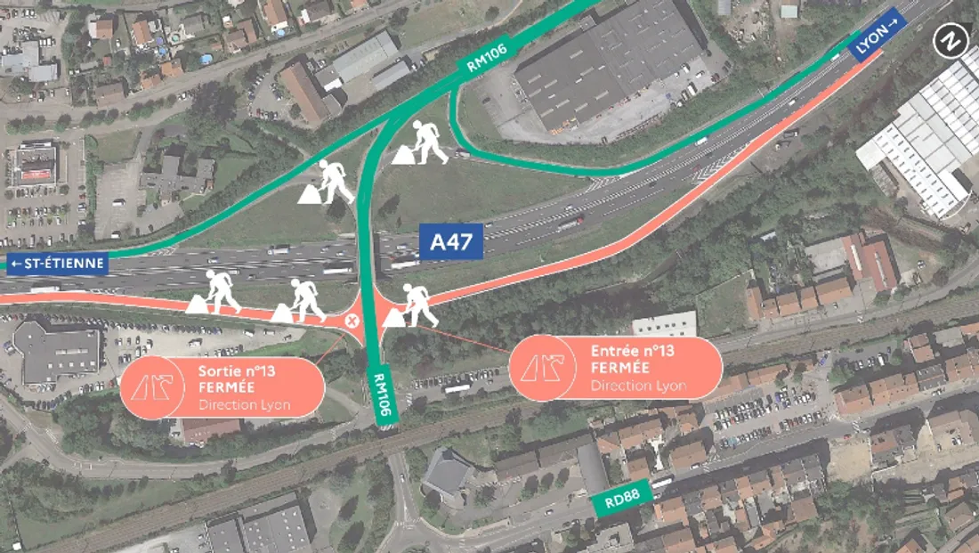 Le chantier en prévision.