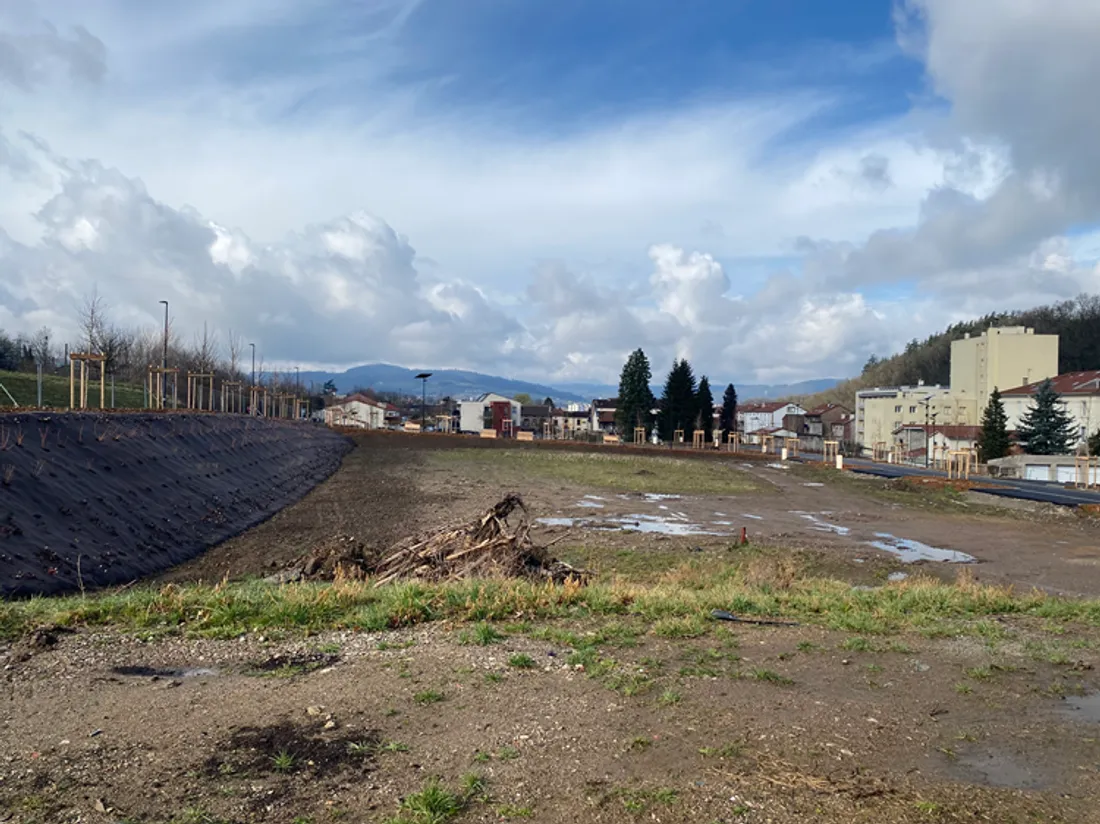 Ecoquartier Chambon Feugerolles chantier 