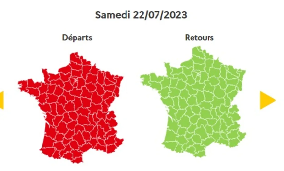 Prévisions Bison Futé samedi