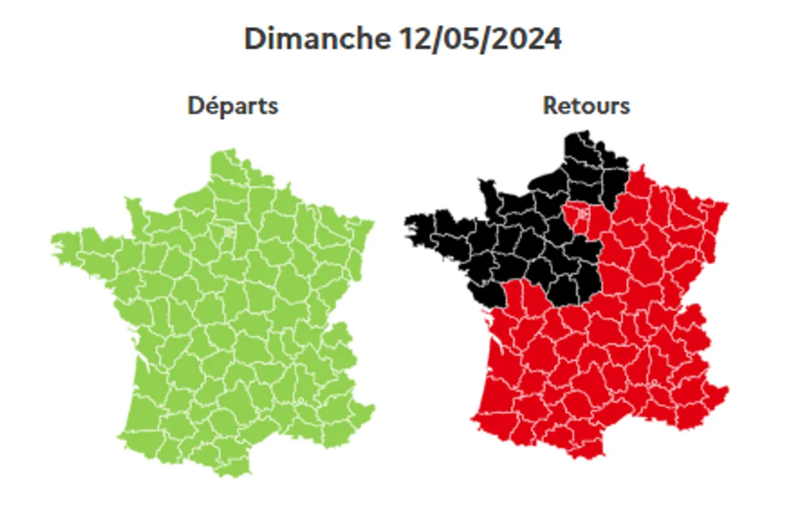 Les prévisions de ce dimanche.