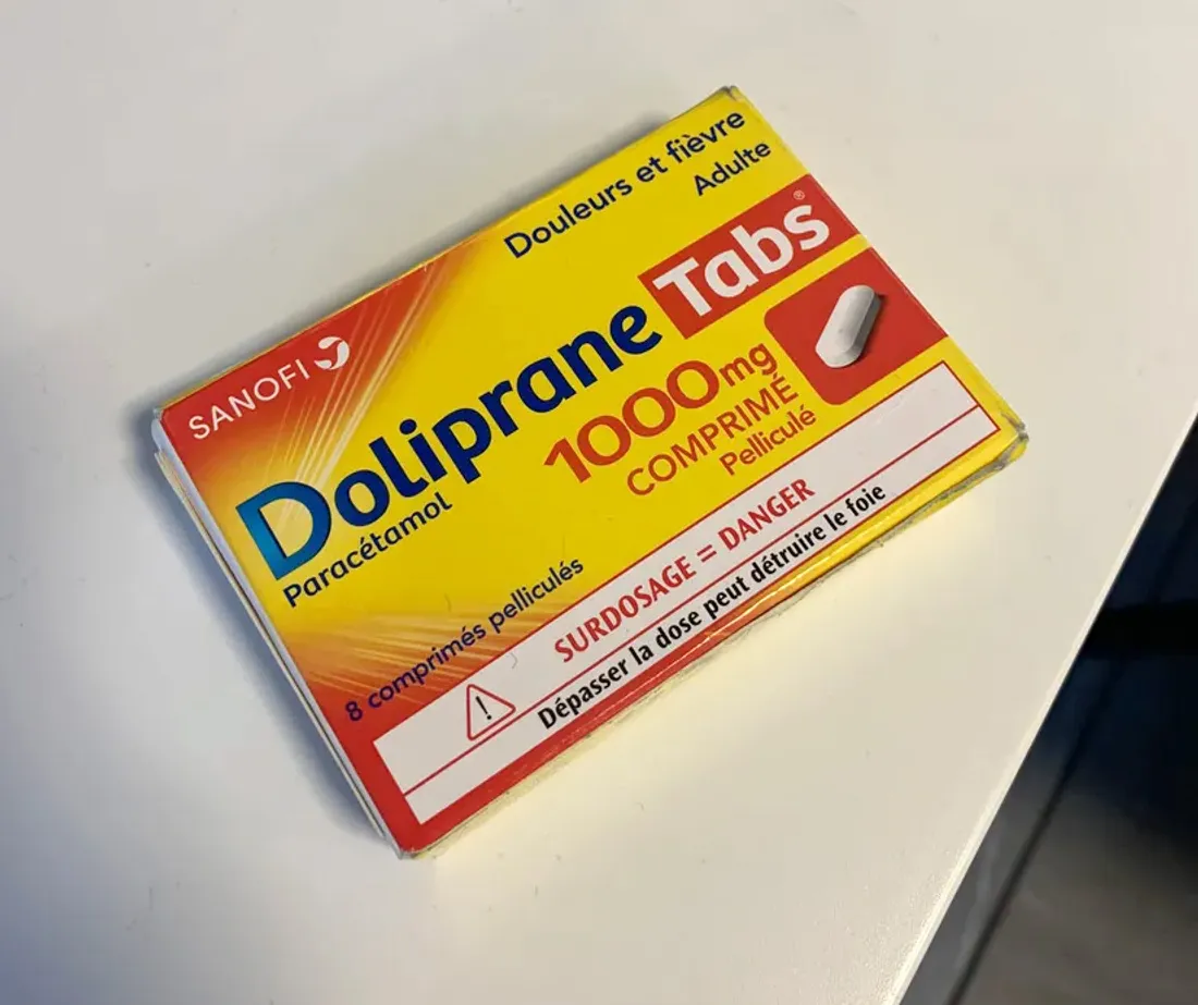Boîte de doliprane
