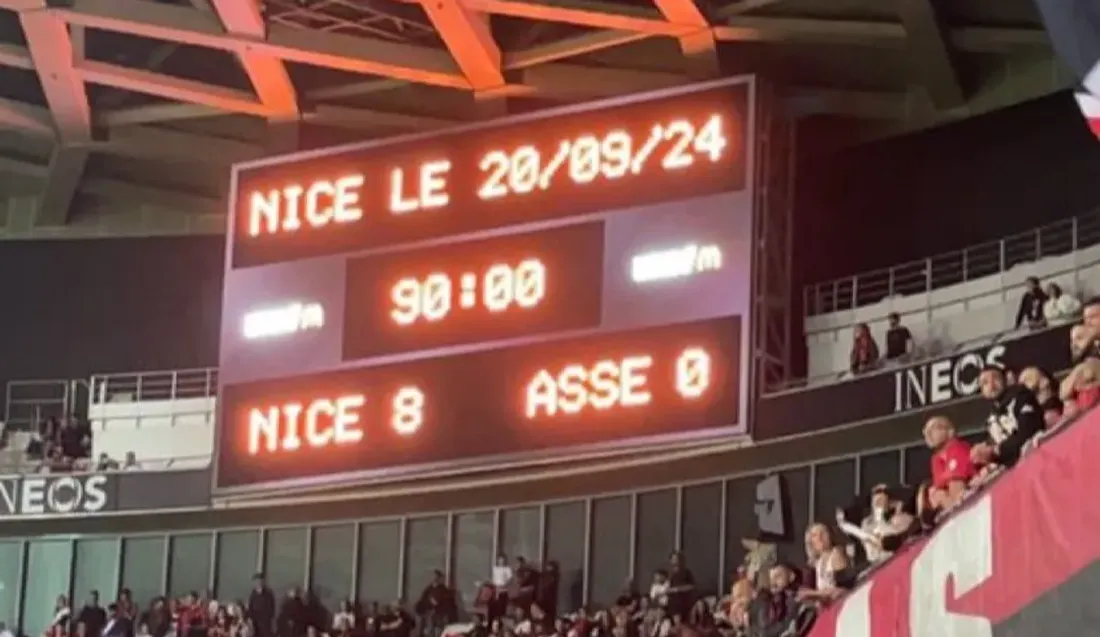 Nice 8 / 0 ASSE.