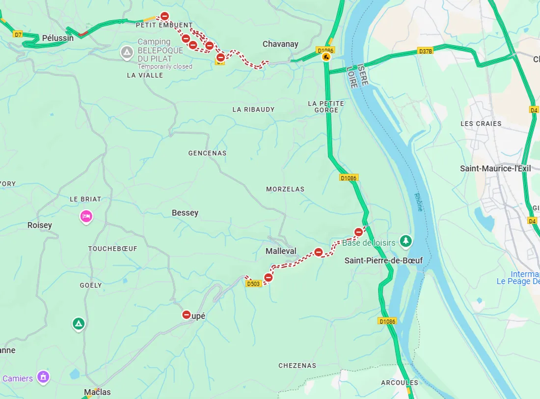 La situation actuellement.