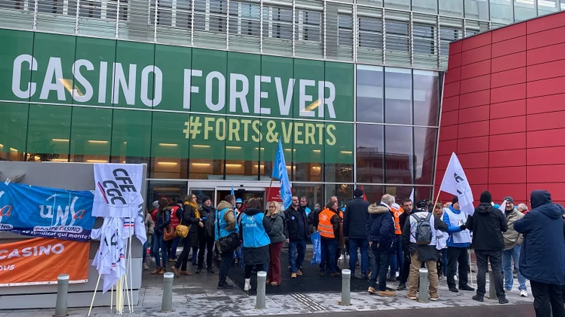 Casino Saint-Etienne manifestation 