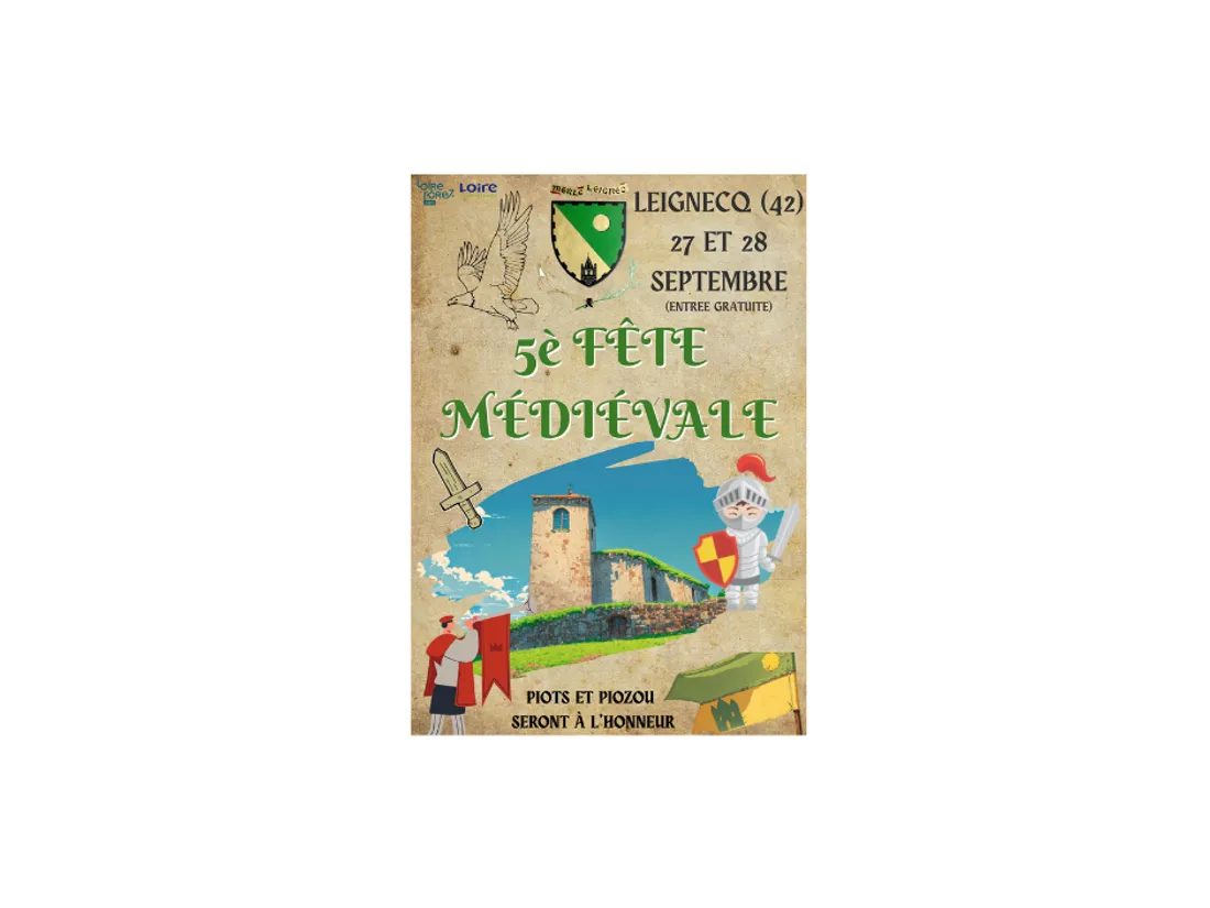 Fête médiévale à Leignec