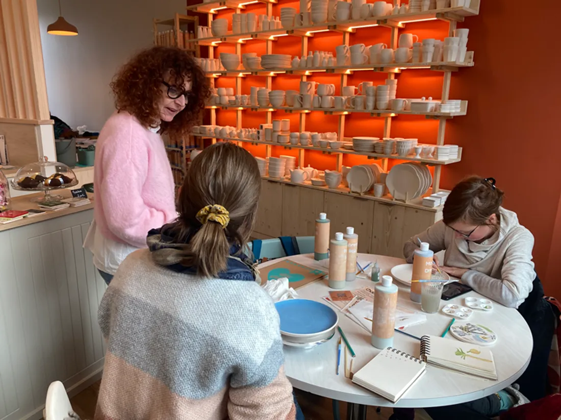 Pots Potins gérante et cliente 