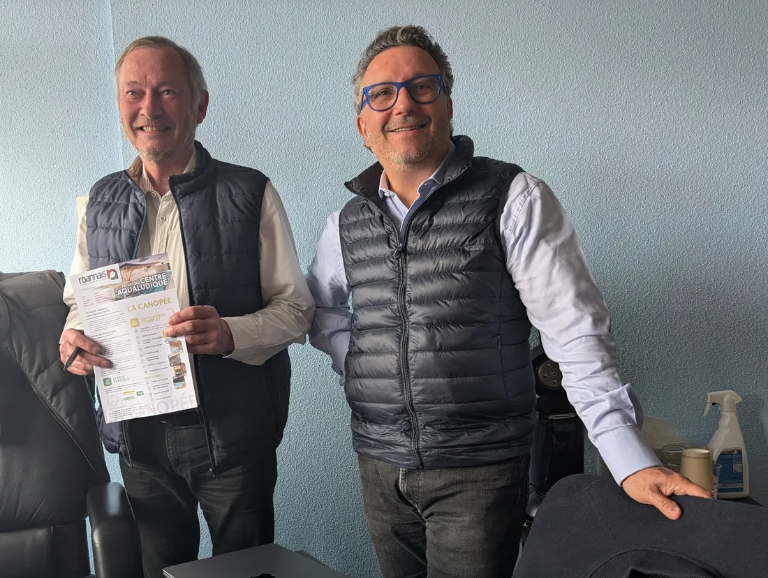 Gilles Goutaudier et Yves Nicolin présentent la Canopée