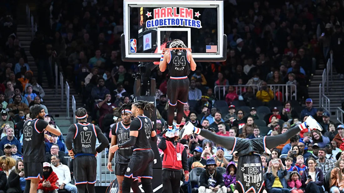 Les Harlem Globetrotters de passage à Saint-Chamond