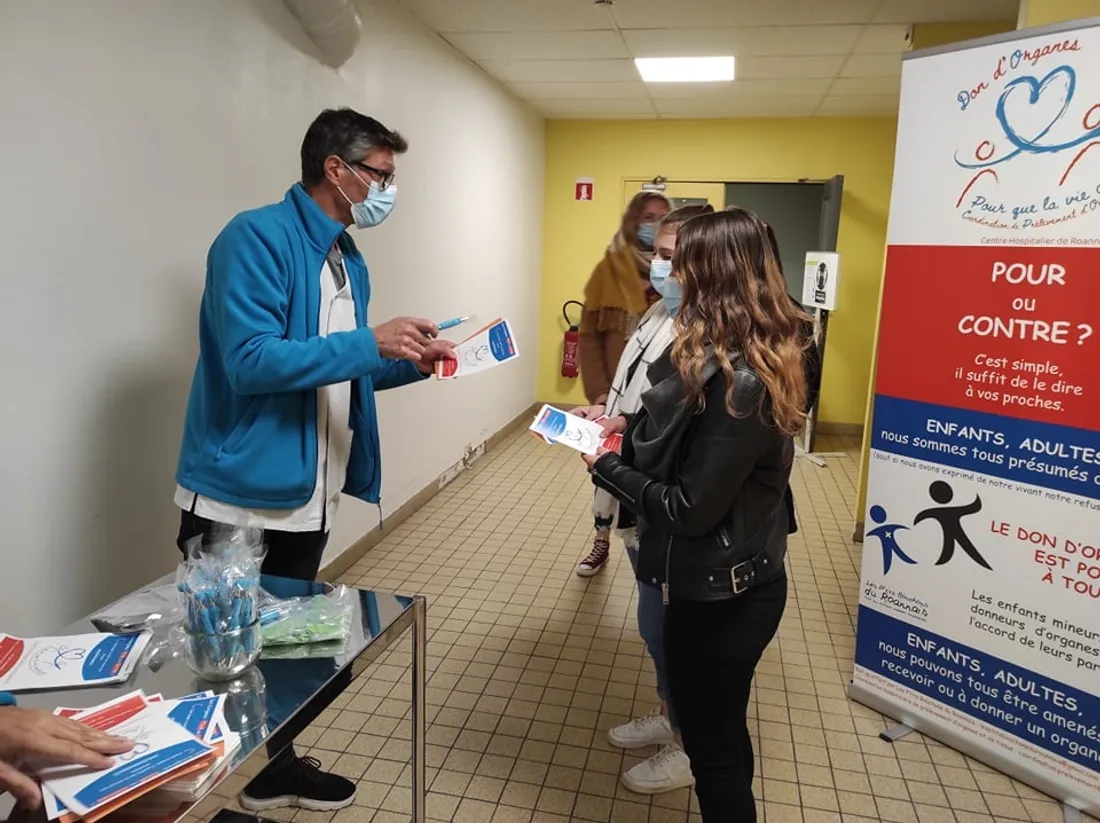 Port du masque obligatoire à l'hôpital de Roanne