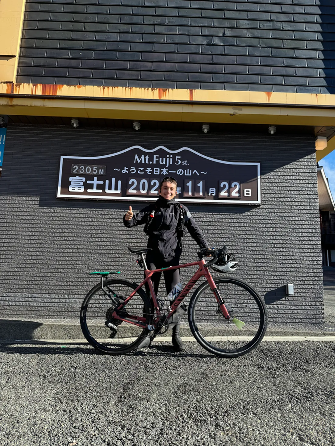 Hugo Laroche vélo fuji