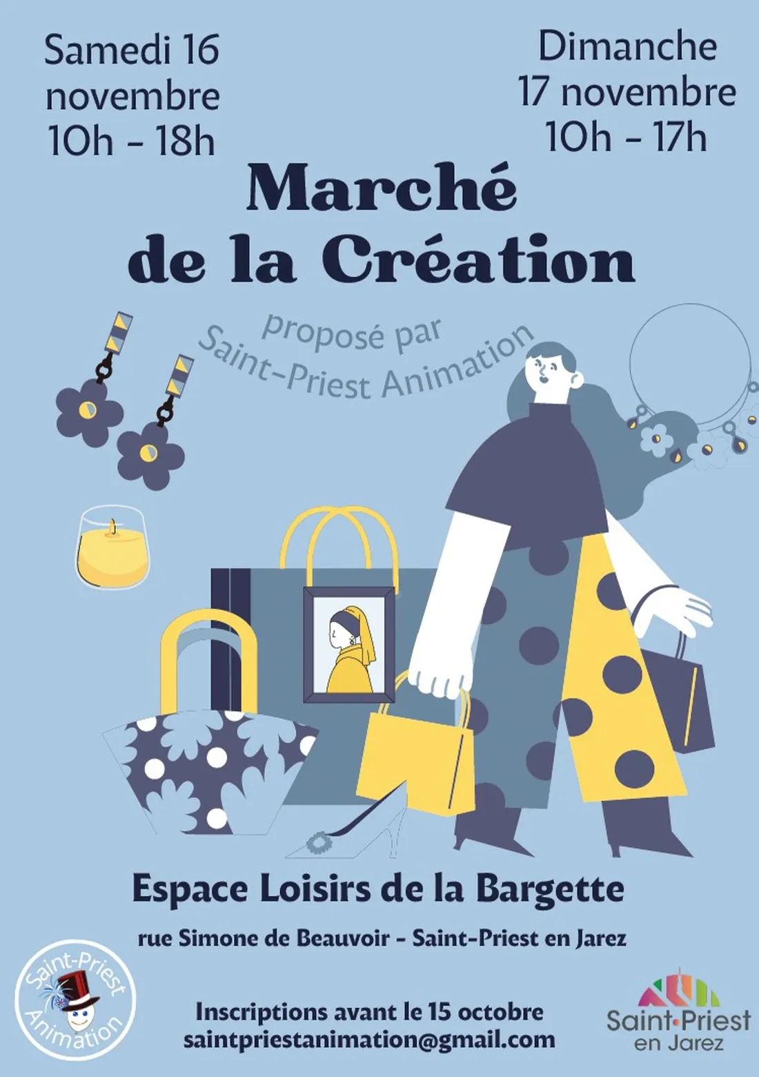 Marché de la Création à St-Priest-en-Jarez