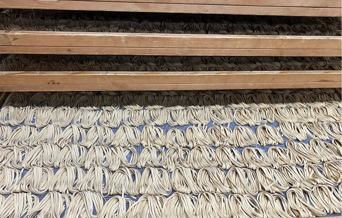 tiroirs séchage pâtes maison cornand