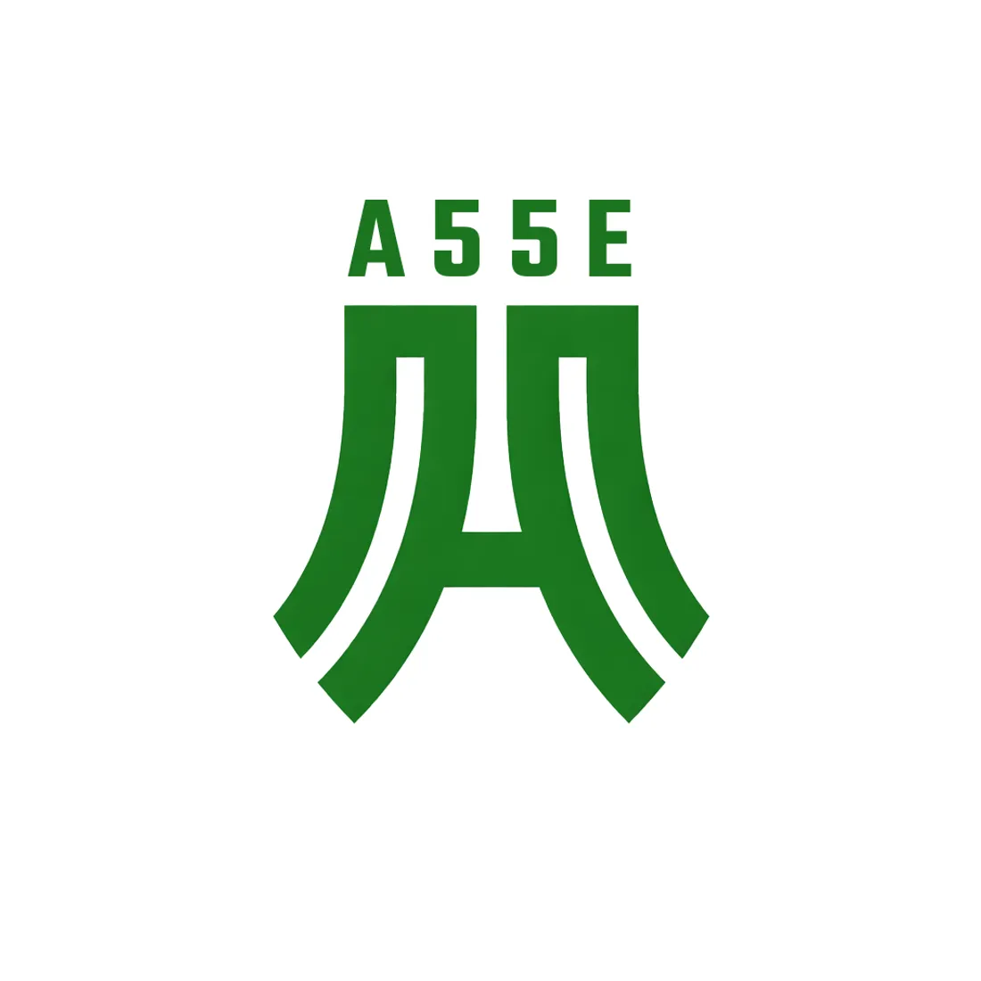 Logo version moderne - Agence de communication "Centre de Léo Pétrot, tête de Lucas Stassin".