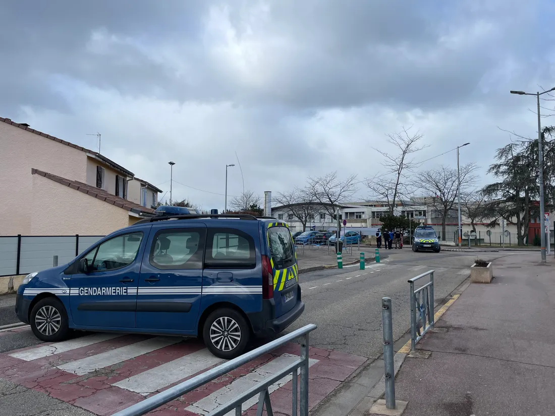 Le collège Jacques Prévert d'Andrézieux.