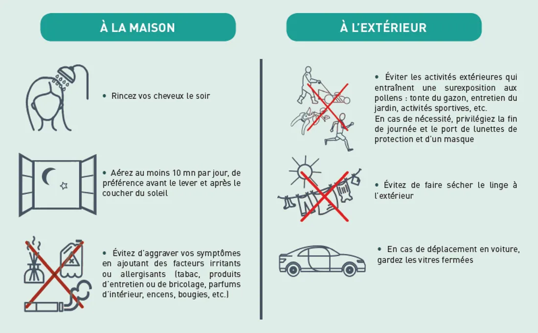 Conseils pollens 