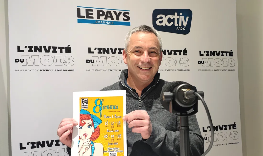 Invité du mois : David Dormoy (Les Tréteaux Roannais)