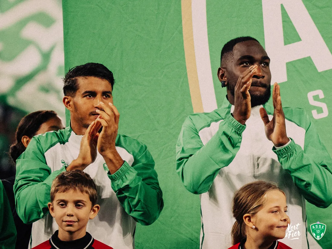 Aïmen Moueffek et Mickaël Nadé ont été formés à Saint-Etienne. 