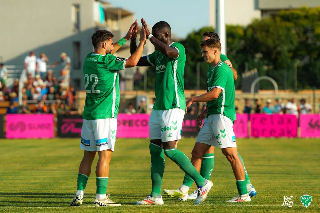 Les Verts se sont imposés à Montpellier en amical.