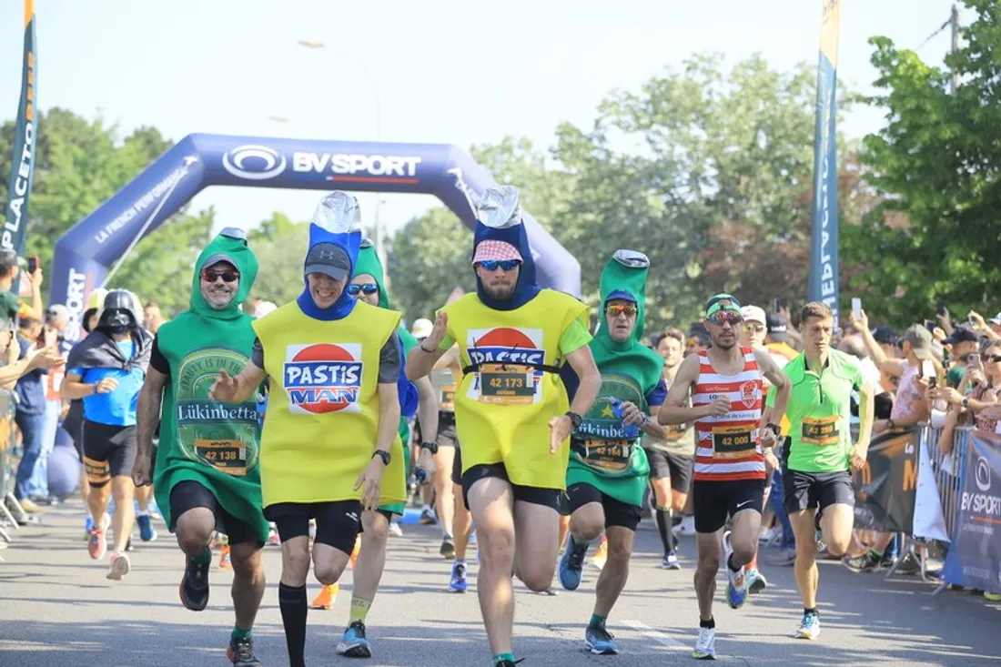 8500 coureurs sont attendus sur les cinq courses. 