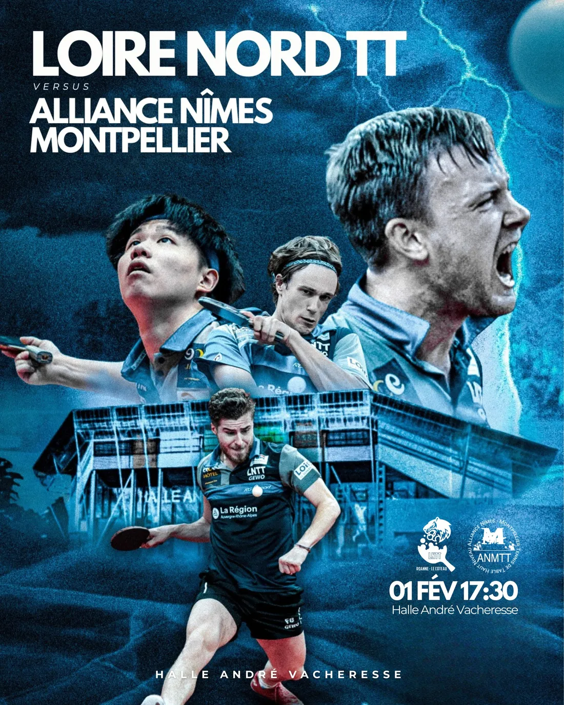 LNTT - ANMTT dimanche 1er février à la Halle André-Vacheresse