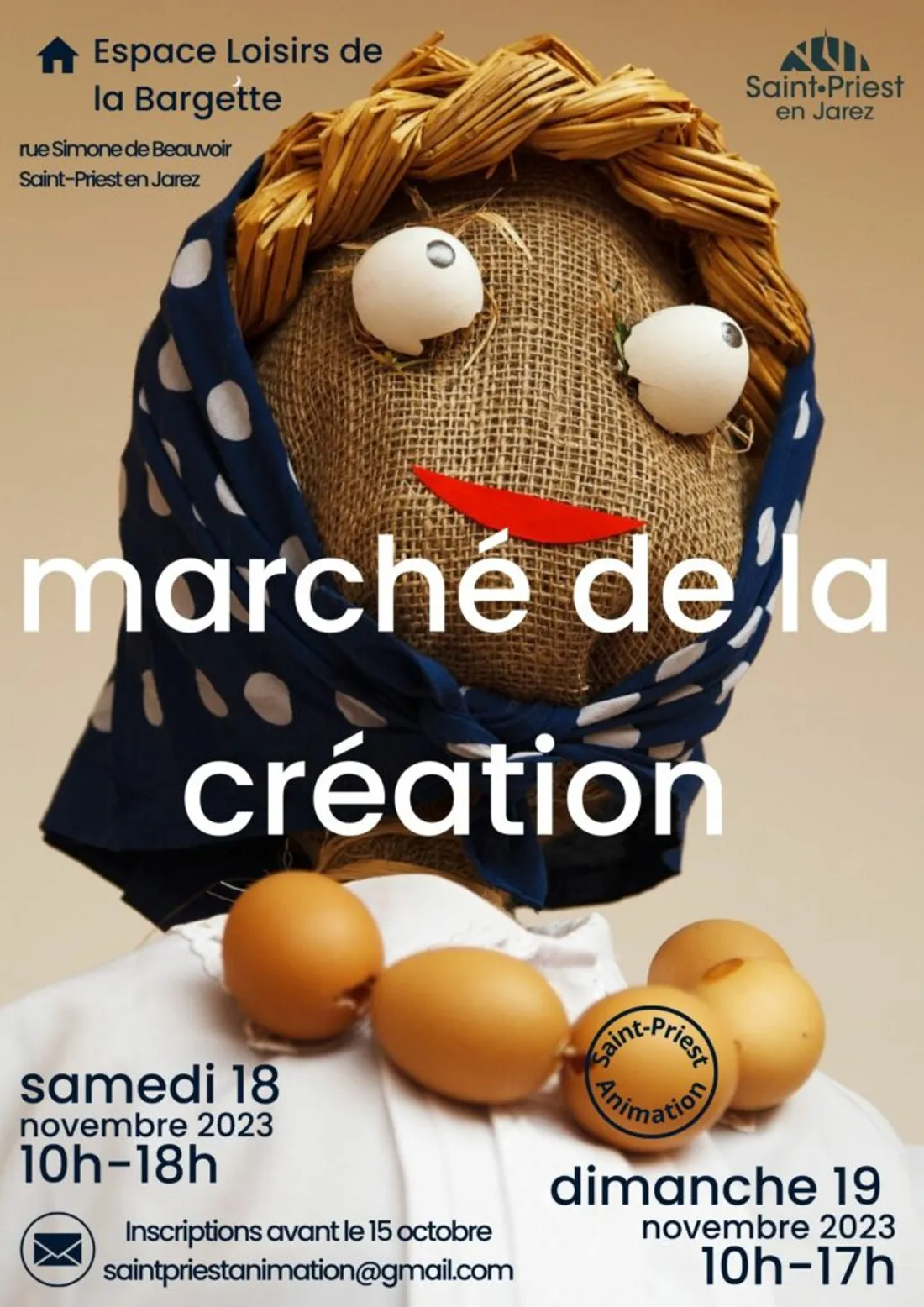 Marché de la création à St-Priest-en-Jarez