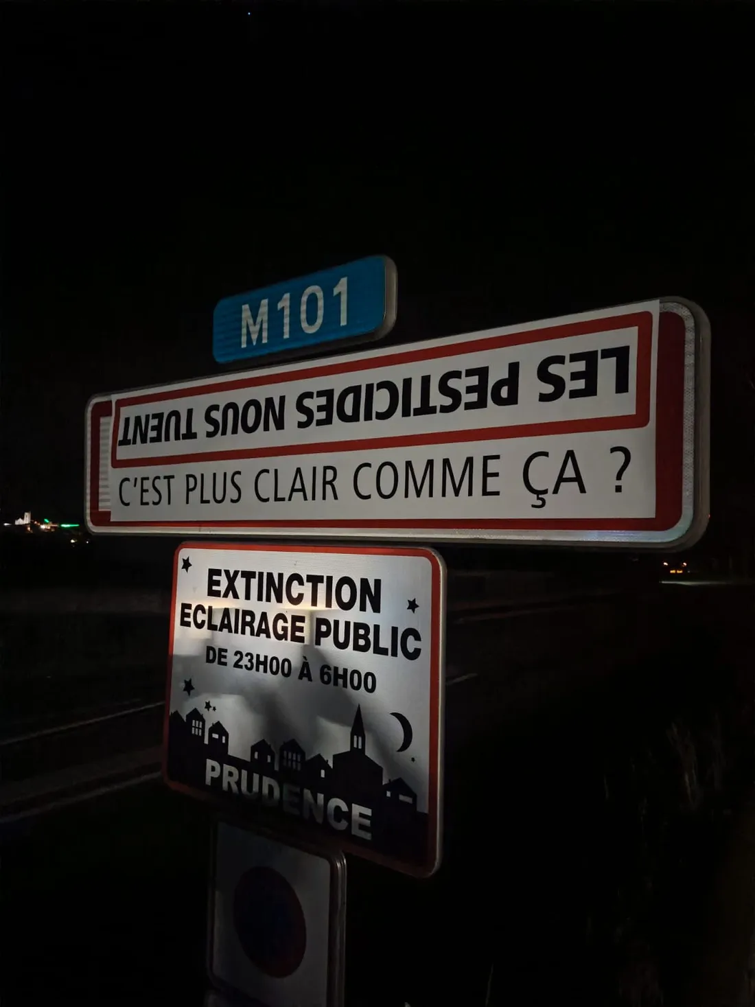 L'action de la confédération paysanne.