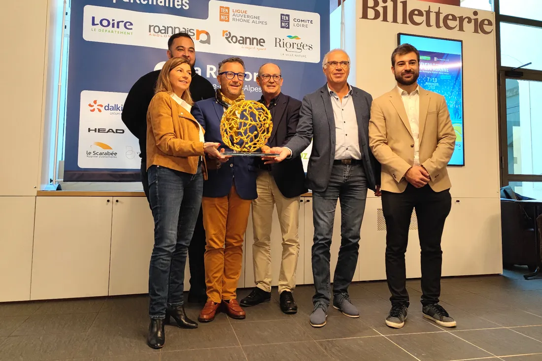 Conférence de presse Open international de Roanne 2022