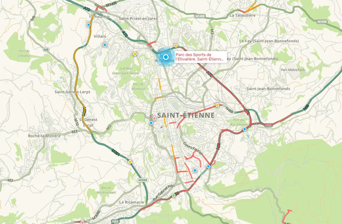 Grosse pagaille à 16 heures sur la RN 88.