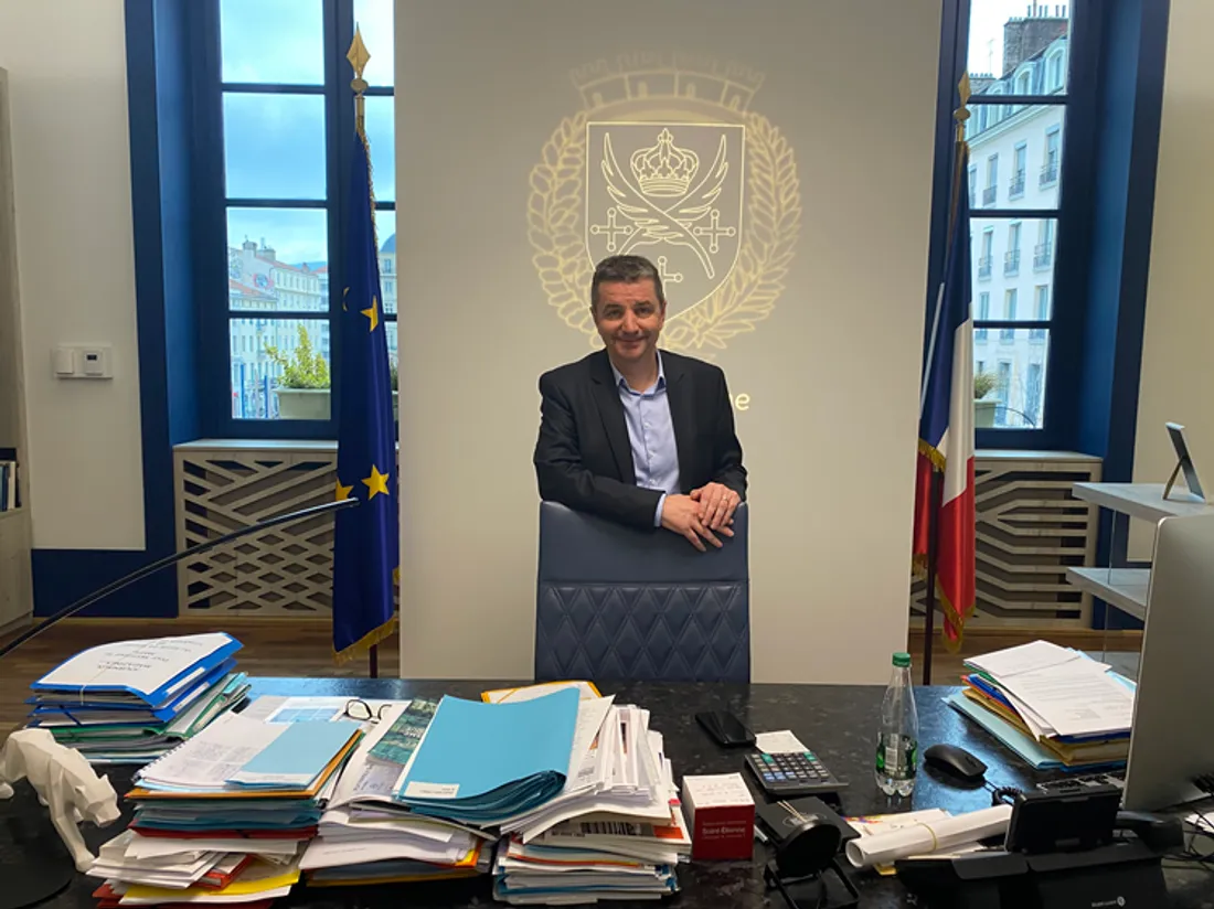 Gaël Perdriau maire de Saint-Étienne