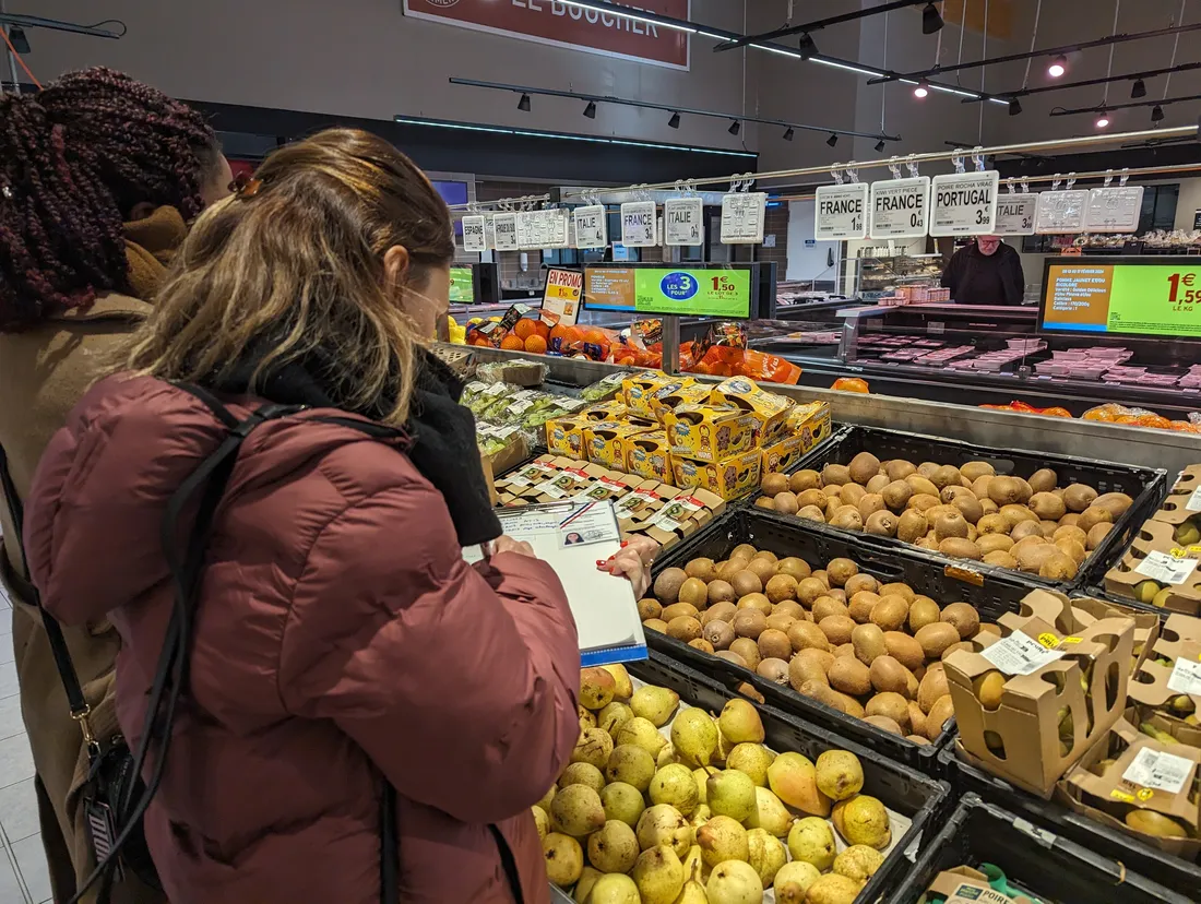 Contrôle sur l'origine des produits à l'Intermarché de l'Horme par la DDPP