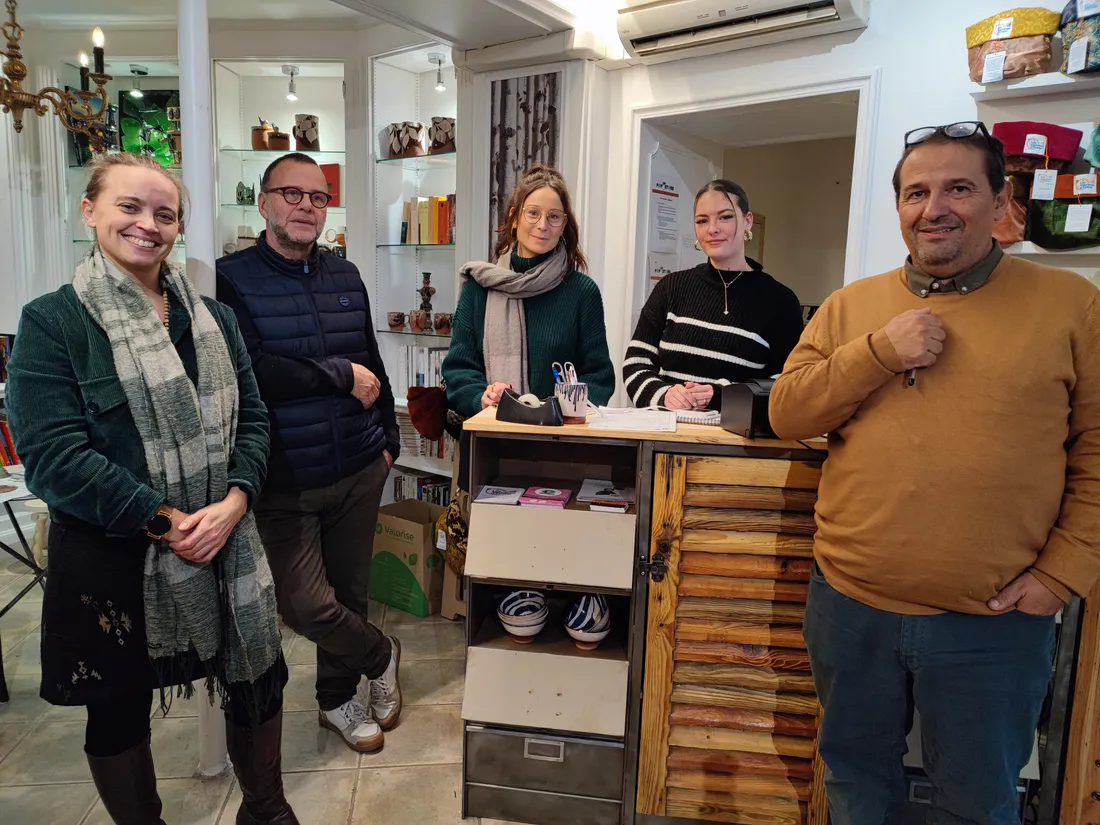 Roanne : l'équipe du Pop-Up Store