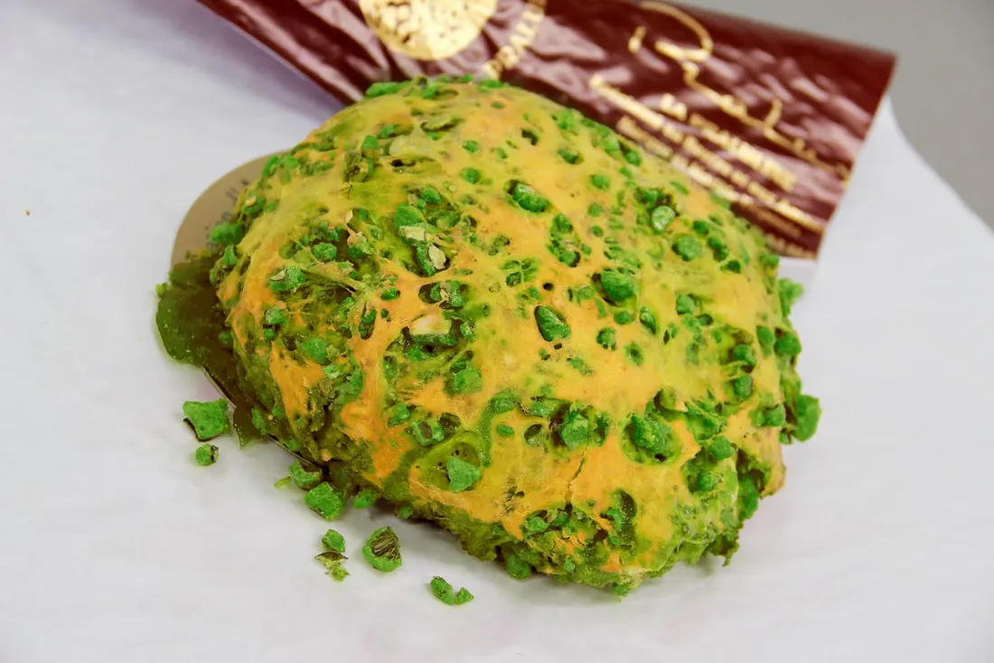 La Praluline et ses pralines vertes