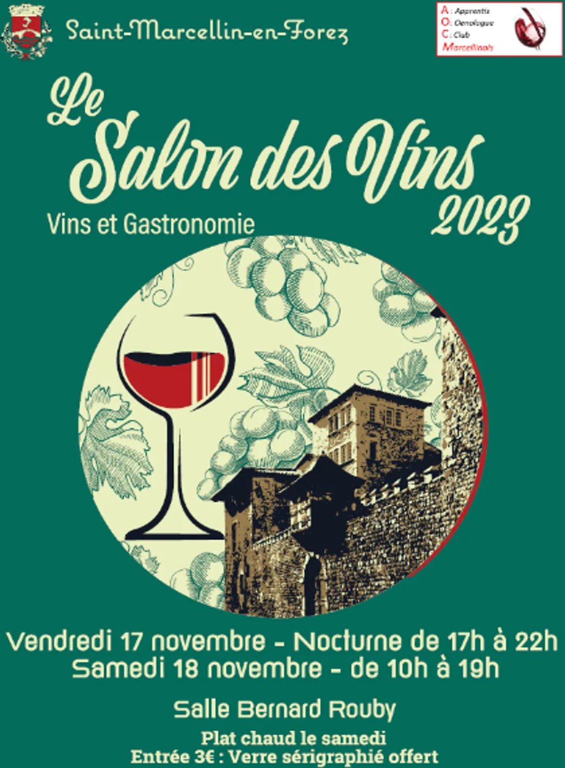 Salon des vins à St-Marcellin-en-Forez