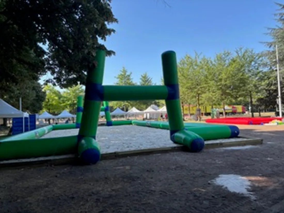 Le parc François-Mitterrand avec ses dernières transformations.