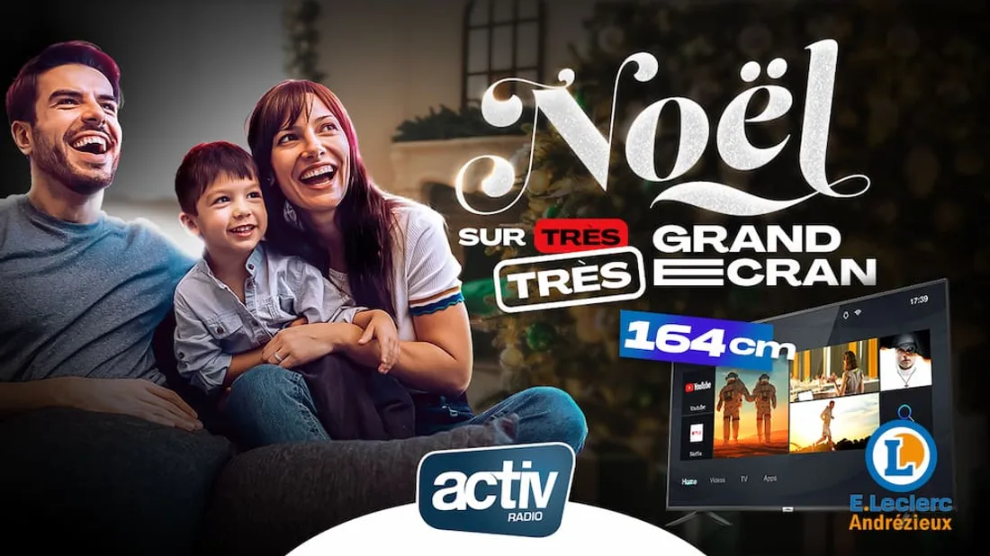 Noël sur très très grand écran