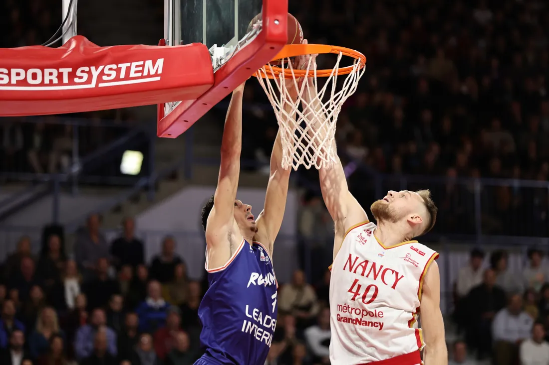Basket : Maxime Roos lors de Nancy - Chorale