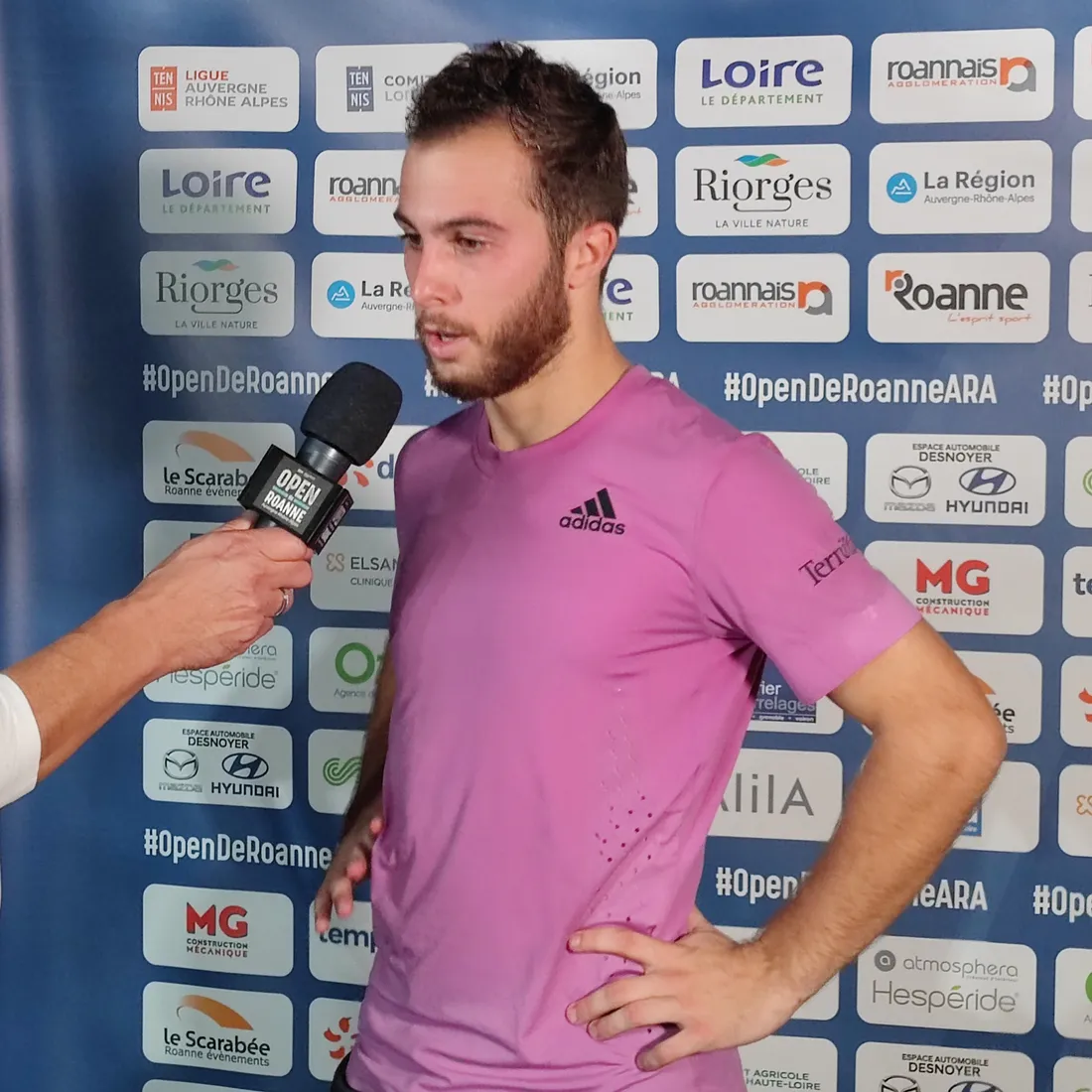 Tennis : Hugo Gaston à l'Open de Roanne