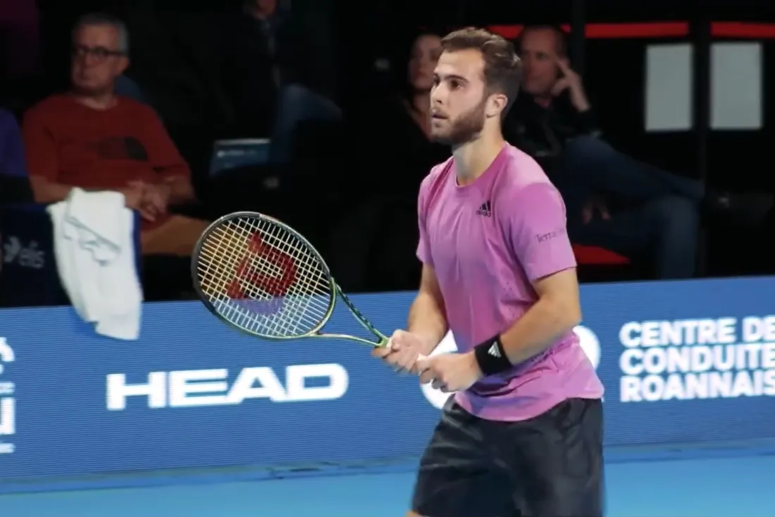 Tennis : Hugo Gaston en quart de finale à l'Open de Roanne