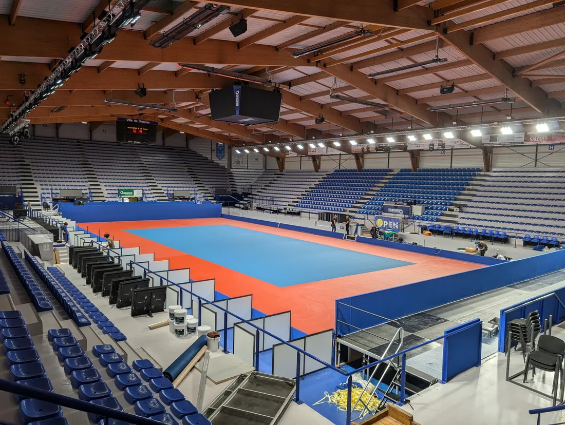 La Halle André-Vacheresse change de peau pour l'Open Auvergne-Rhône-Alpes de tennis