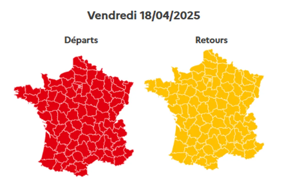 Les prévisions ce vendredi.