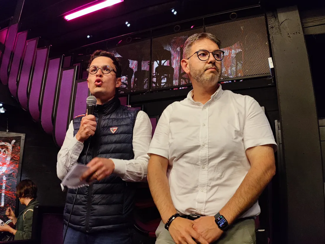 Antoine Vermorel-Marques et son suppléant Jérémie Lacroix