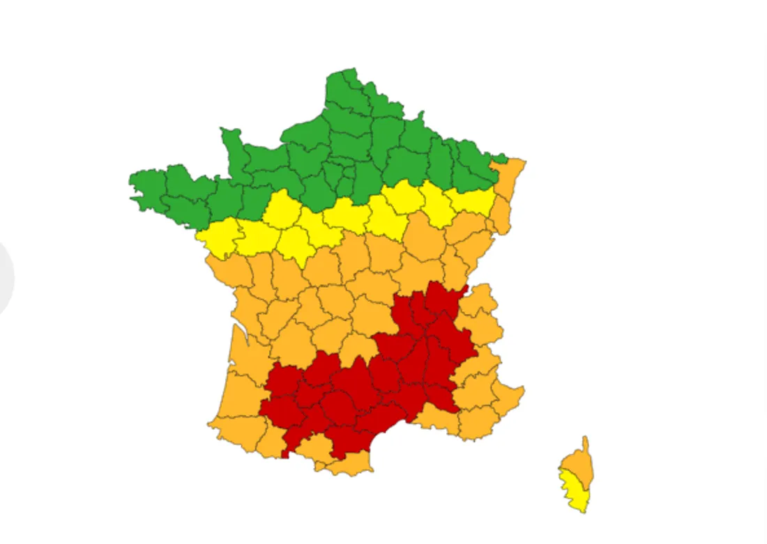 Les prévisions météo de ce mercredi 23 aout.