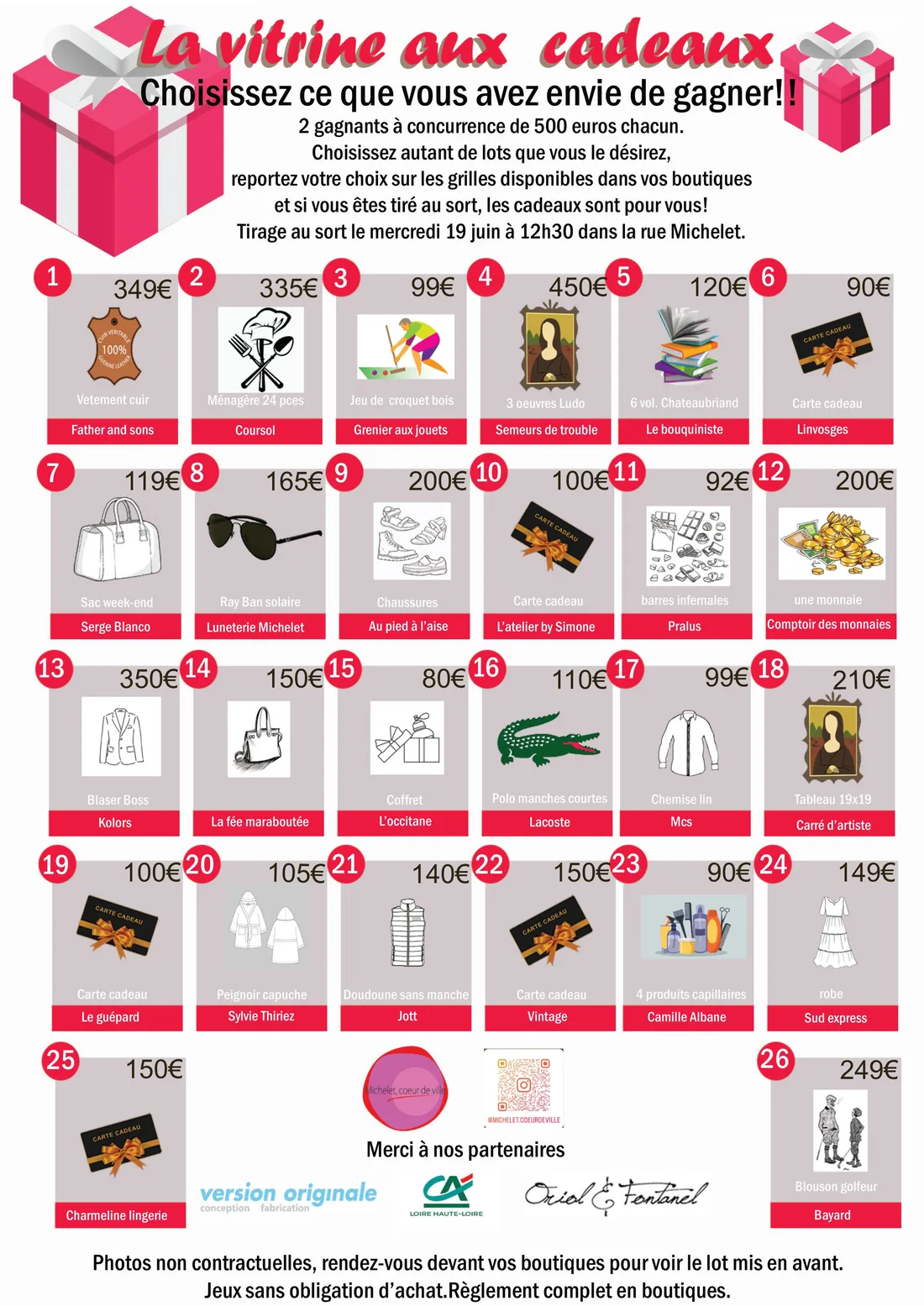 "La Vitrine aux cadeaux" de St-Etienne