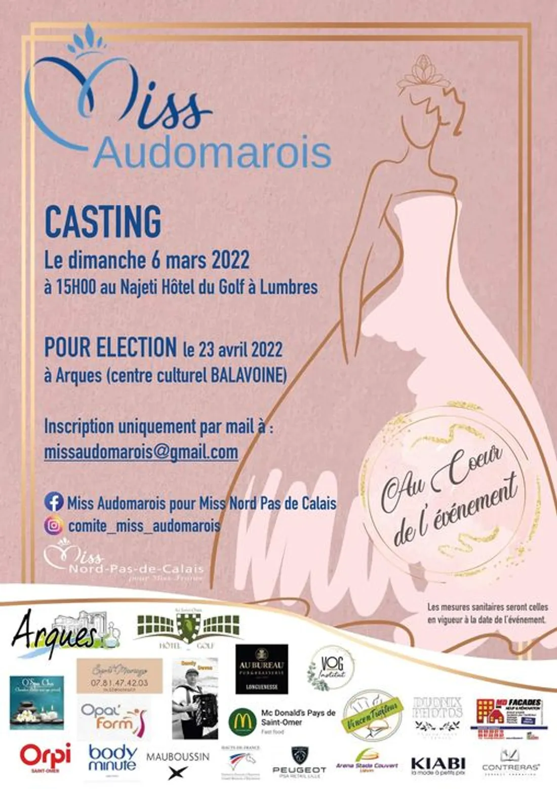Le casting est prévu le 6 Mars! 